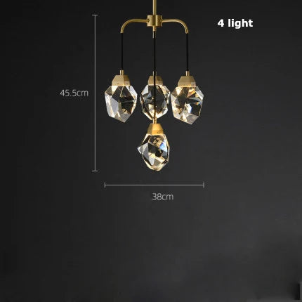 Decorbites™ Diamantkristallstein-Luster-Leuchter für das Esszimmer
