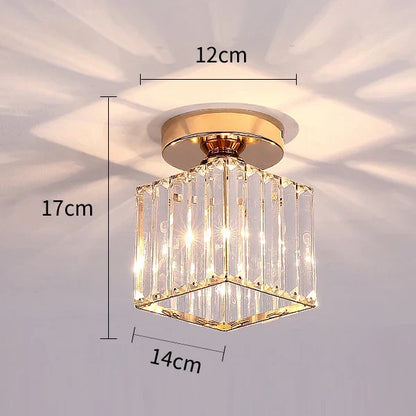 Decorbites™ Kristall-Gangkorridor-Deckenleuchte – Moderne Luxus-Innenhängeleuchte