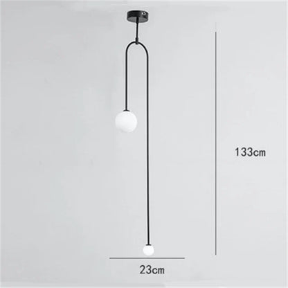 Decorbites™ Eisenbalance-Kronleuchter: Skandinavisches Post-Modernes Wohnzimmer-Pendant-Licht