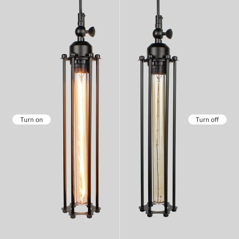 Retro Industrial Hanging Lamp