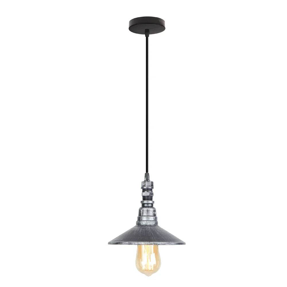 Copper Water Pipe Pendant Light