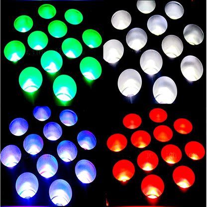 Decorbites™ LED Wash Moving Head Light RGBW 4in1 Quad 12x12W Bühne DJ DMX 9/16 Kanäle