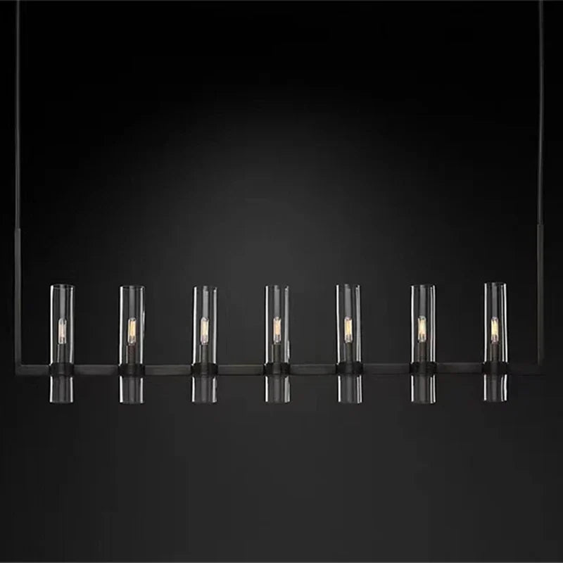 Decorbites™ Glas-Hängelampe mit E14 LED, Chrom-Finish, Retro-Design