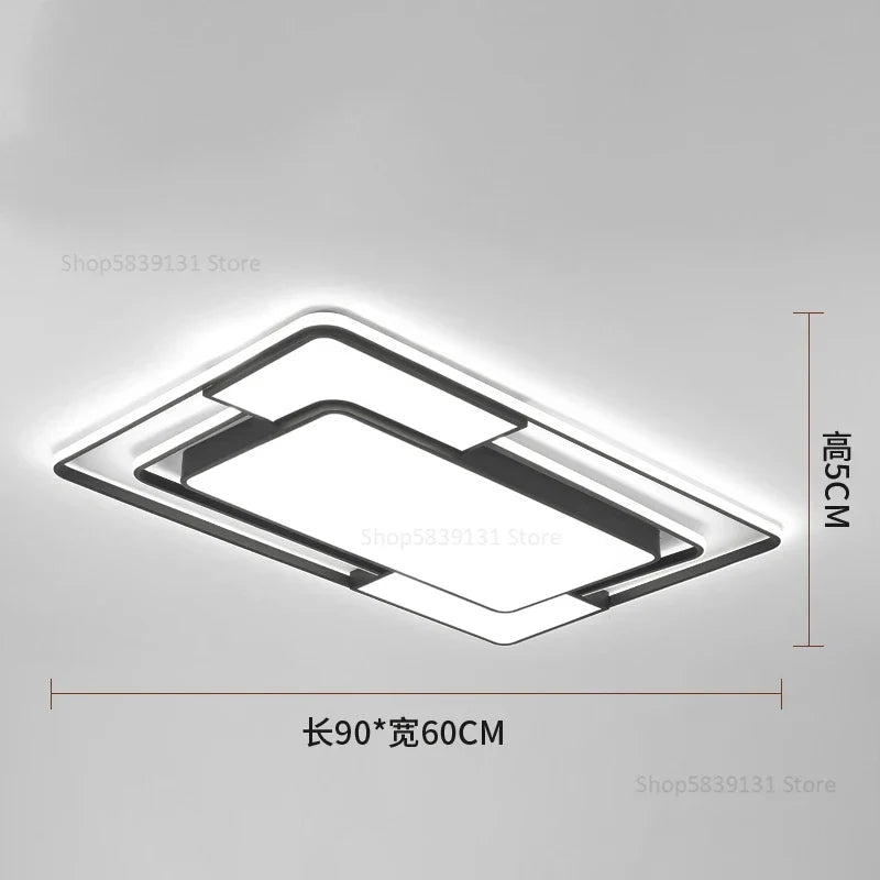 Decorbites™ Geometrische LED-Deckenleuchte: Moderne nordische Lichtluxus für die Wohnzimmerdekoration