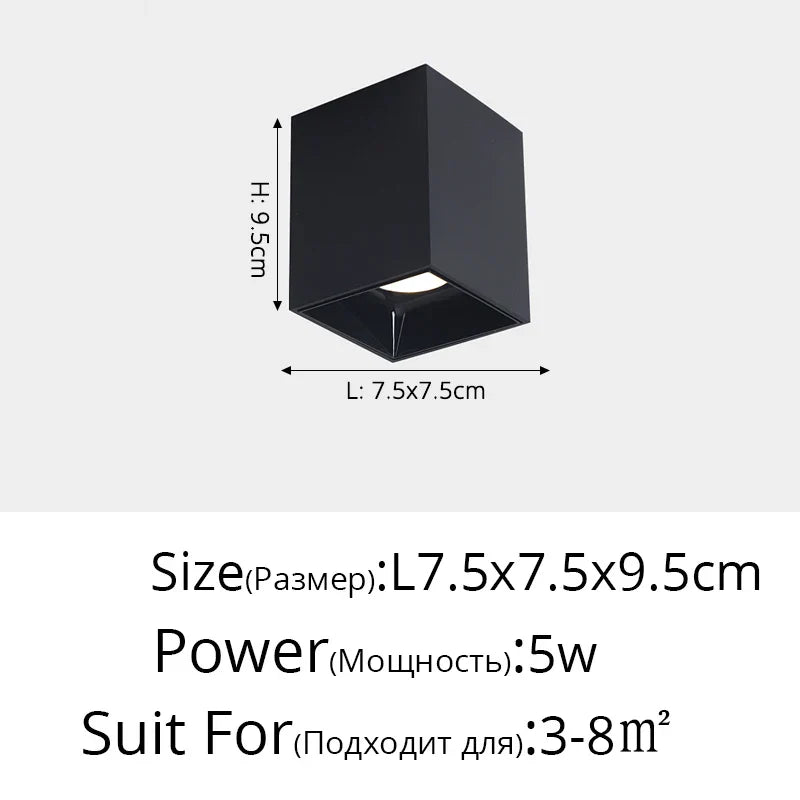 LED Adjustable Ceiling Spotlight