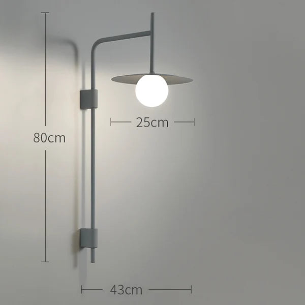 DecorBites™ Industrial Style Wall Lamp for Bedroom Living Room Staircase Background Lighting