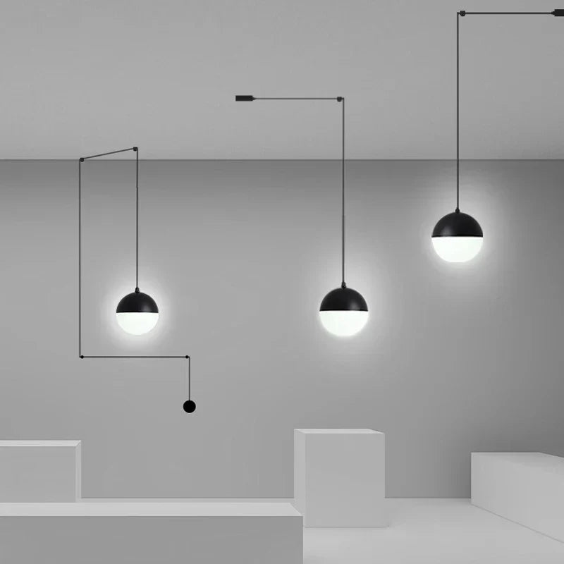 Decorbites™ Glas-Kugelleuchter LED-Kronleuchter für Kücheninsel-Dekoration