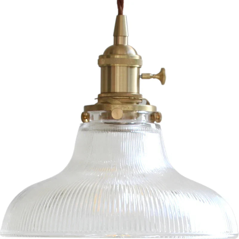 Decorbites™ Glas-Kupfer-Hängeleuchte: Moderne nordische Stil Pendelleuchte für Küche, Esszimmer und Wohnzimmer