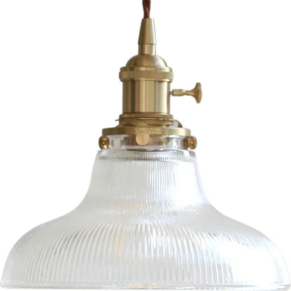 Decorbites™ Glas-Kupfer-Hängeleuchte: Moderne nordische Stil Pendelleuchte für Küche, Esszimmer und Wohnzimmer