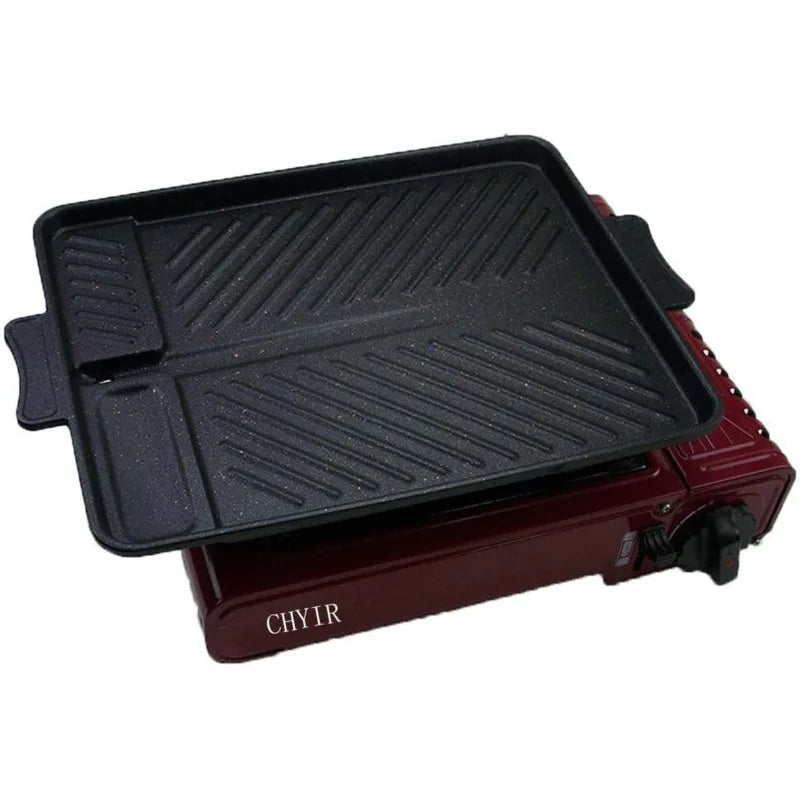 Decorbites™ Korean Grill Pan: Antihaftiges rauchfreies BBQ-Tablett für Grillen drinnen/ draußen