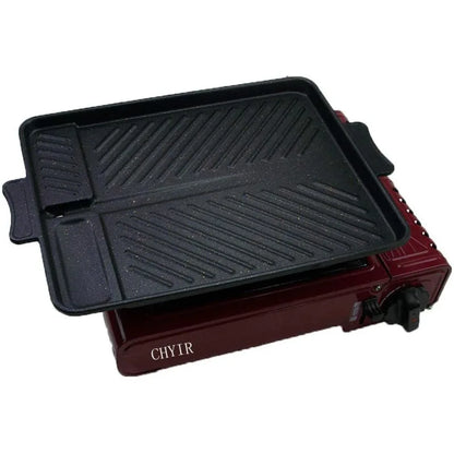 Decorbites™ Korean Grill Pan: Antihaftiges rauchfreies BBQ-Tablett für Grillen drinnen/ draußen