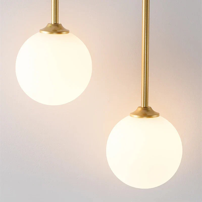 Gold Nordic Wall Sconce With Warm LED For Bedroom