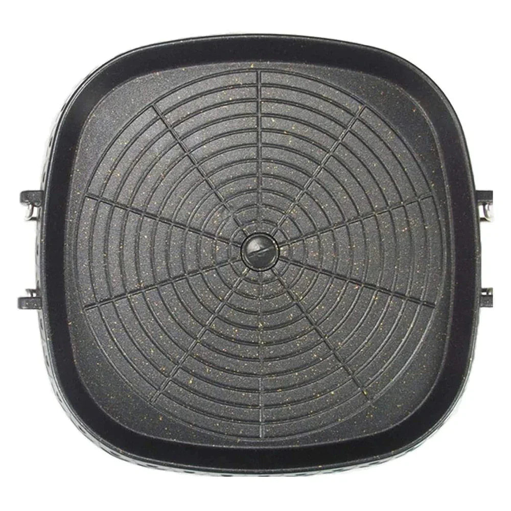 Decorbites™ Zweilagiges Antihaft-Koreanisches-BBQ-Grillpfanne - Innen- und Außengrillen