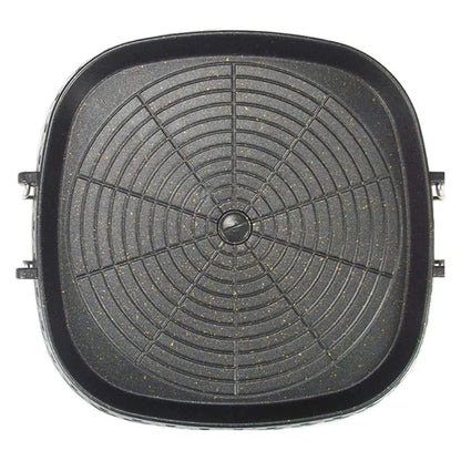 Decorbites™ Zweilagiges Antihaft-Koreanisches-BBQ-Grillpfanne - Innen- und Außengrillen