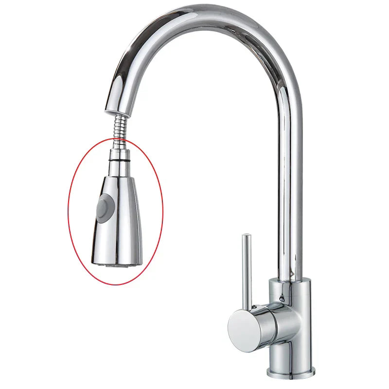 Gold Brass Rotatable Mixer Kitchen Faucet