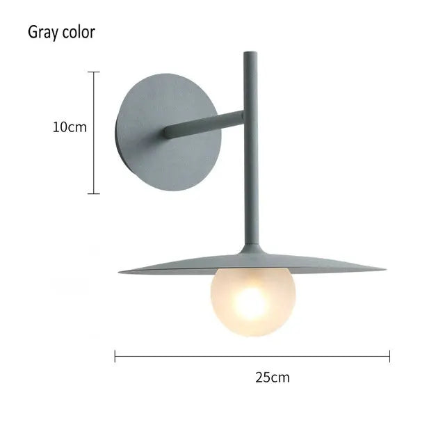 Decorbites™ Glasball-Wandlampe: Skandinavisches Zauberbohnen-Minimalismus für die Heimdekoration, Schlafzimmer, Flur