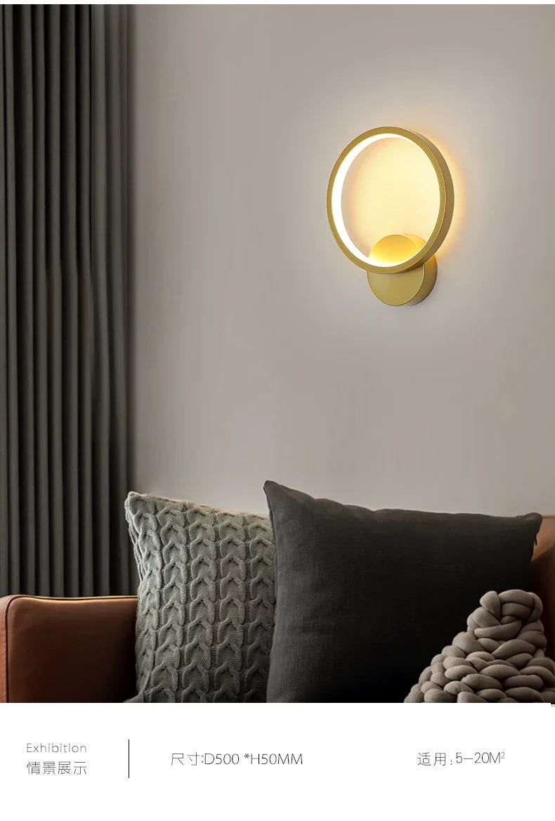 Decorbites™ LED Wandlampen: Schlafzimmer- und Wohnzimmerbeleuchtung als Wandleuchte für die Hausdekoration