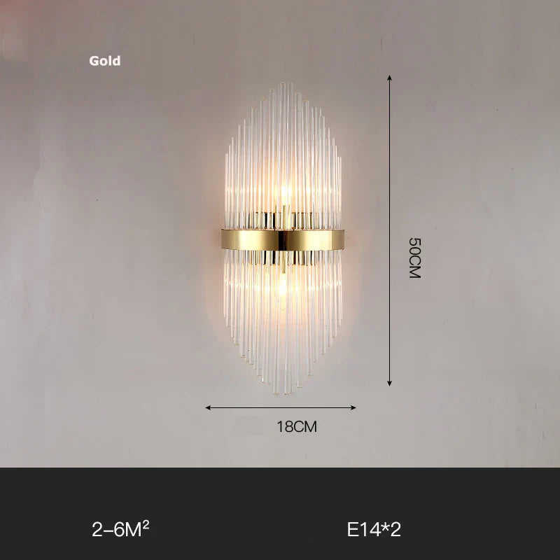 Nordic Gold Black Sconce