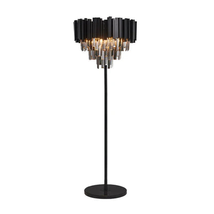 Decorbites™ Kristall-Marmor-LED-Stehlampen - Art Deco Gold Schwarz Edelstahl