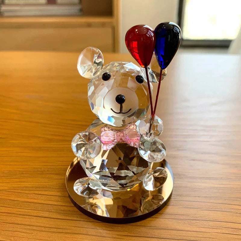 Crystal Animal Figurine Decor
