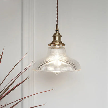 Decorbites™ Glas-Kupfer-Hängeleuchte: Moderne nordische Stil Pendelleuchte für Küche, Esszimmer und Wohnzimmer