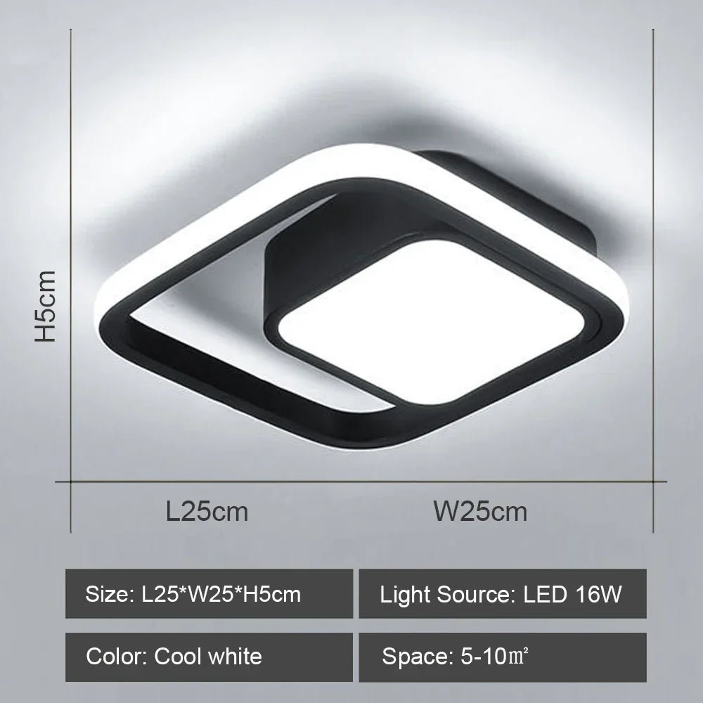 Decorbites™ LED-Deckenleuchter: Moderne Innenbeleuchtung für Zuhause, Schlafzimmer, Küche und Wohnzimmer