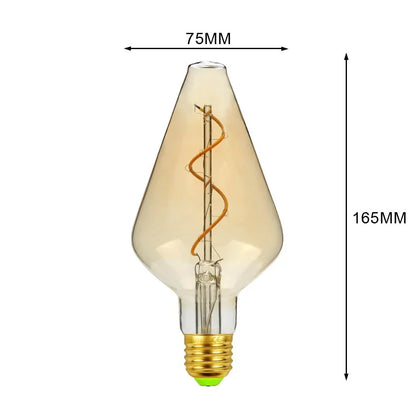 Decorbites™ Industrielle Retro Vintage LED Edison Glühbirne 4W 2300K E27 Lampenlicht Glühbirne