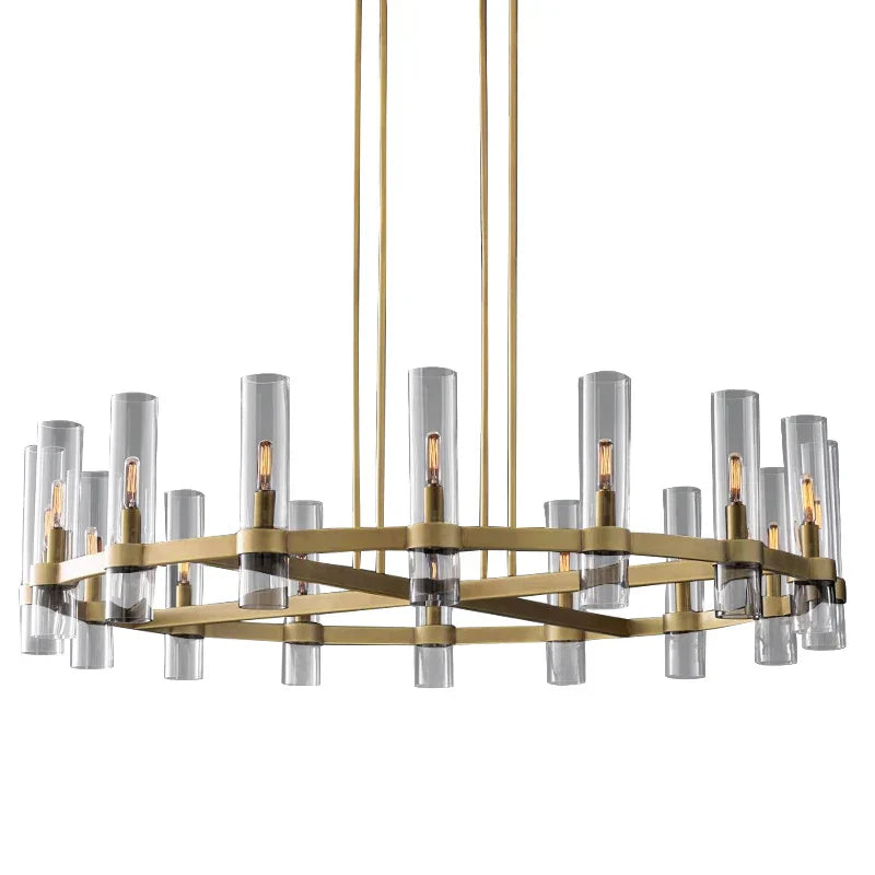 Decorbites™ Glas-Hängelampe mit E14 LED, Chrom-Finish, Retro-Design