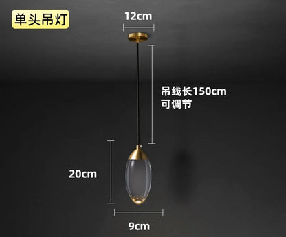 Decorbites™ Kristall-LED-Wandleuchte: Moderne Luxus-Nordische Heimbeleuchtung für Schlafzimmer, Treppe, Nachttischlampe