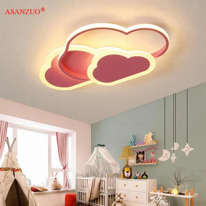 Decorbites™ Cloud Pink LED-Deckenleuchte für Kinderzimmer - Dimmbare moderne Beleuchtung