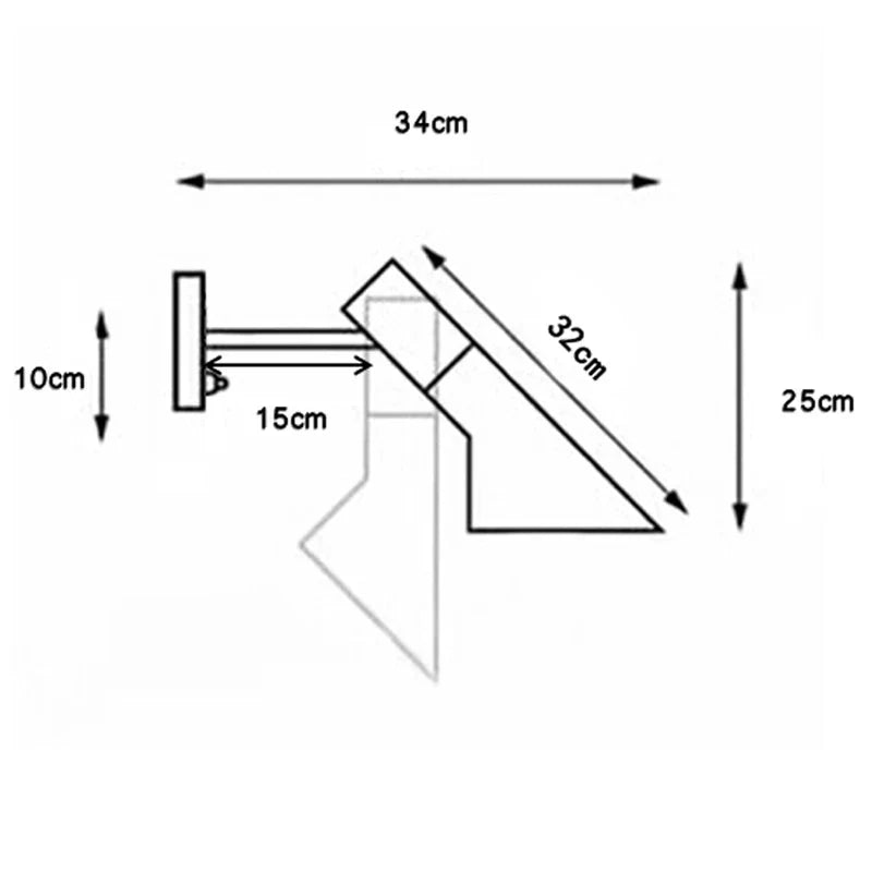 Metal Industrial Wall Lamp