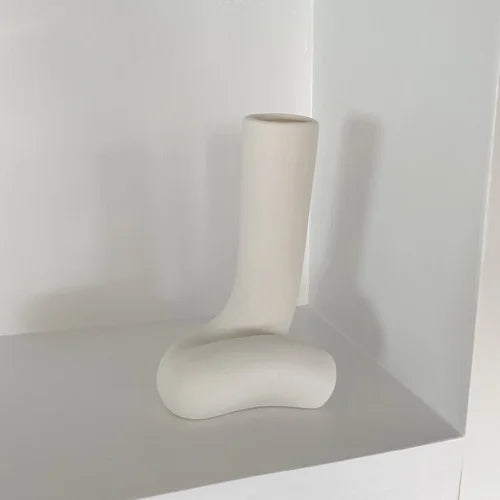 Decorbites™ Abstrakte menschliche Körper-Vase - Keramische Halbfigur-Home-Dekoration