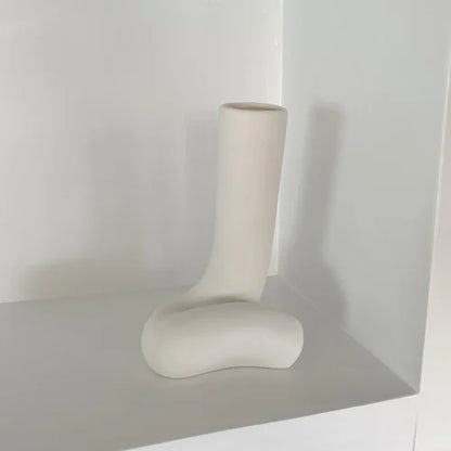 Decorbites™ Abstrakte menschliche Körper-Vase - Keramische Halbfigur-Home-Dekoration