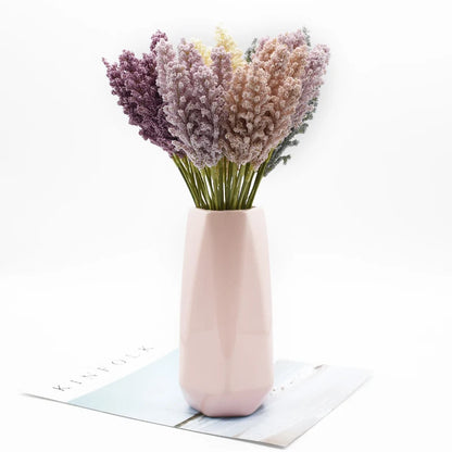 Decorbites™ Lavendel-Künstliche Blumen für Heimdekoration, Hochzeit, Weihnachten, DIY-Vasen