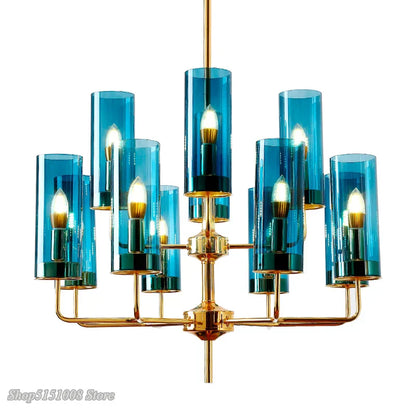 Decorbites™ Glasleuchter: Luxuriöser nordischer LED-Hängeleuchter für Wohnzimmer, Esszimmer, Schlafzimmer