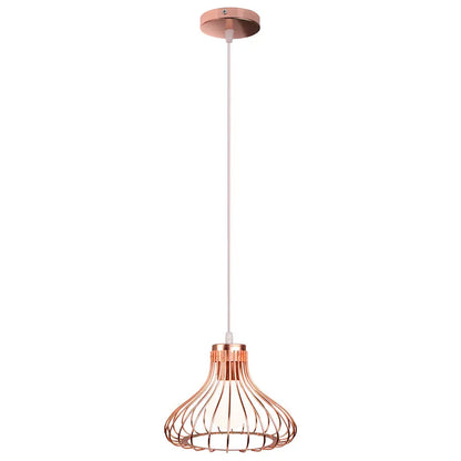 Decorbites™ Eisenkäfig-Hängeleuchten für modernes Vintage-Loft, retro Home-Dekor Küche Bar LED
