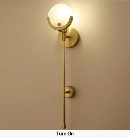 Decorbites™ Kreative Marmor Wandlampe: Neuer nordischer minimalistischer Lichtluxus für Wohnzimmer, Schlafzimmer, Flur.
