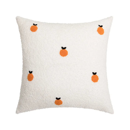 DecorBites™ Fluffy Comfort Pillow Cover 45x45cm Avocado Green Cream Blue Home Decor