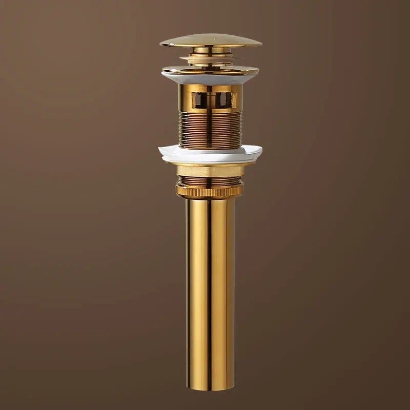 Gold Jade Basin Faucet With Double Handles