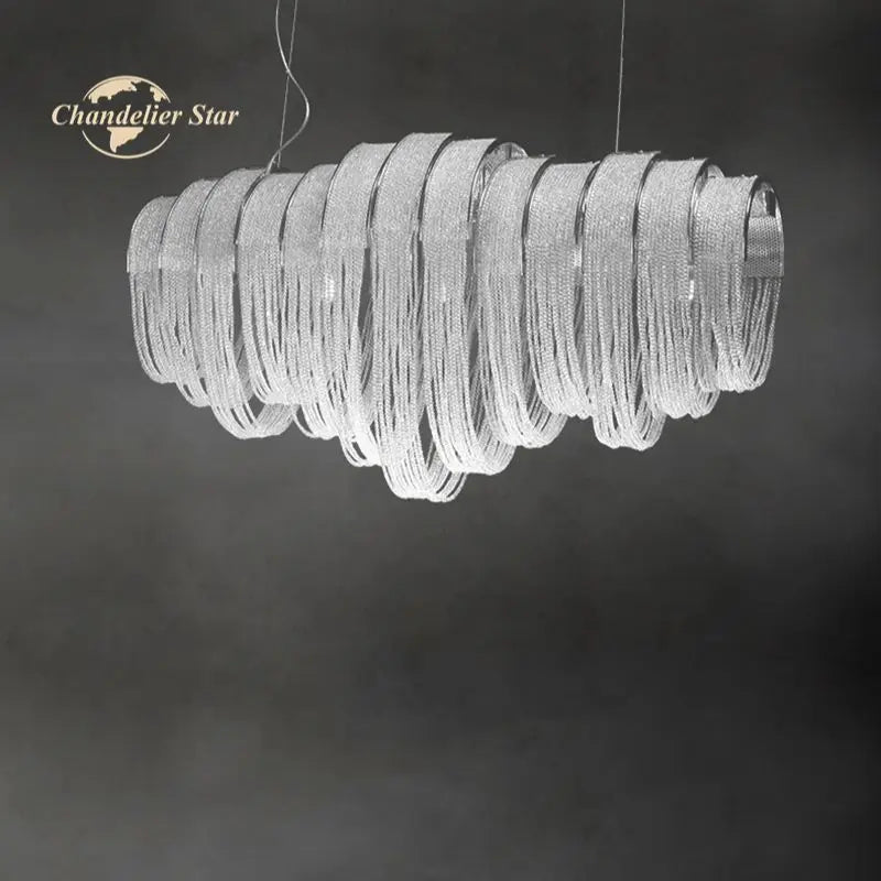 Decorbites™ Kristallkreis LED-Tassel-Kronleuchter: Moderne Luxus-Pendant-Hängeleuchte für Schlafzimmer und Wohnzimmer