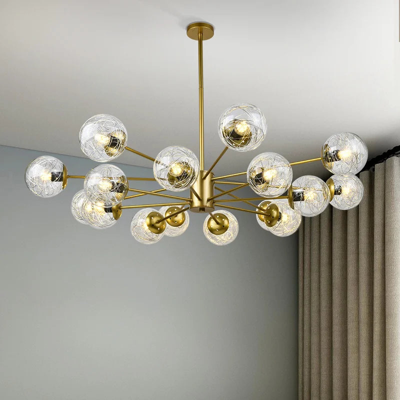 Decorbites™ Glas-LED-Kronleuchter: Moderne Pendelleuchten für Esszimmer, Schlafzimmer und Wohnzimmer