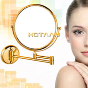 Gold Brass Cosmetic Mirror