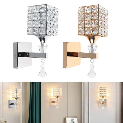 Decorbites™ Kristall-LED-Wandleuchte für Wohnzimmer- und Schlafzimmerdekoration