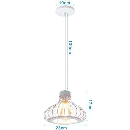 Decorbites™ Industrielle Vintage-Loft-Pendantleuchten LED-Hängeleuchten für die Heimdekoration