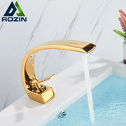 Black Chrome Basin Mixer
