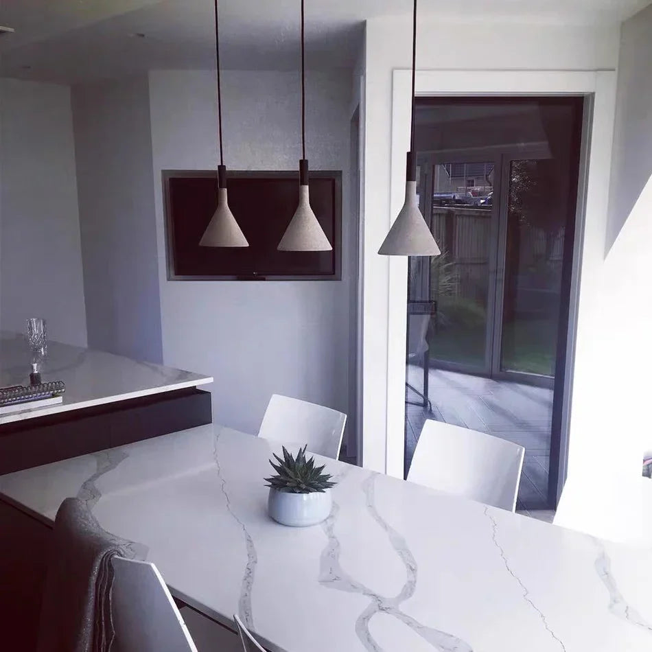Decorbites™ Beton-Hängeleuchten: Nordisch Moderne LED E27 Industrielle Lampe für die Hausdekoration