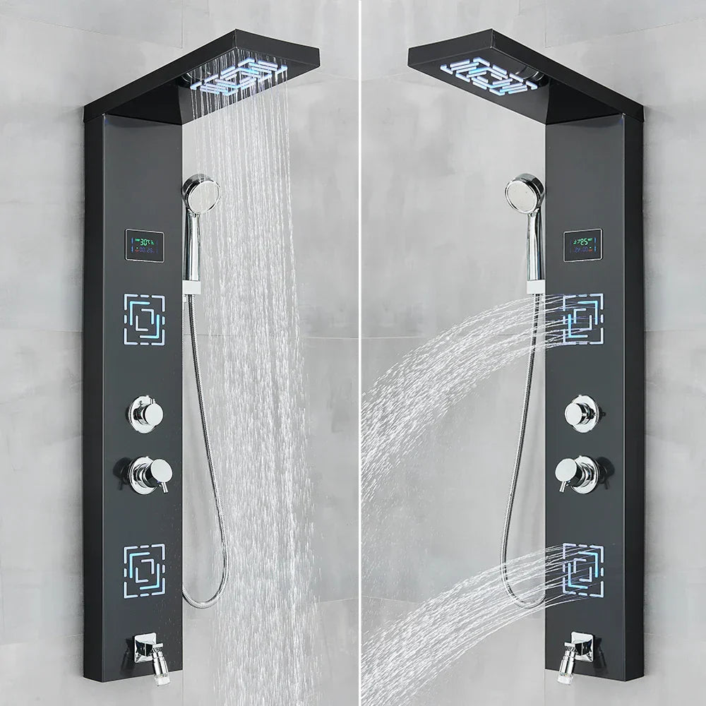 LED Rainfall Shower System