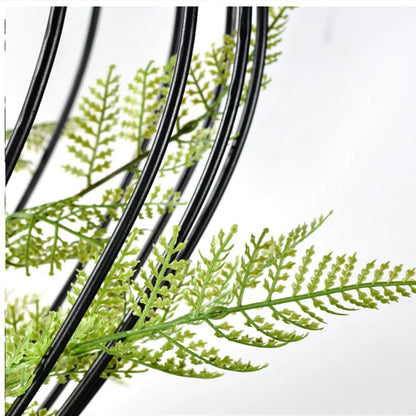 Decorbites™ Grüne Pflanzung Vogelkäfig Kronleuchter: Retro-Industrieller Stil Pendelleuchte