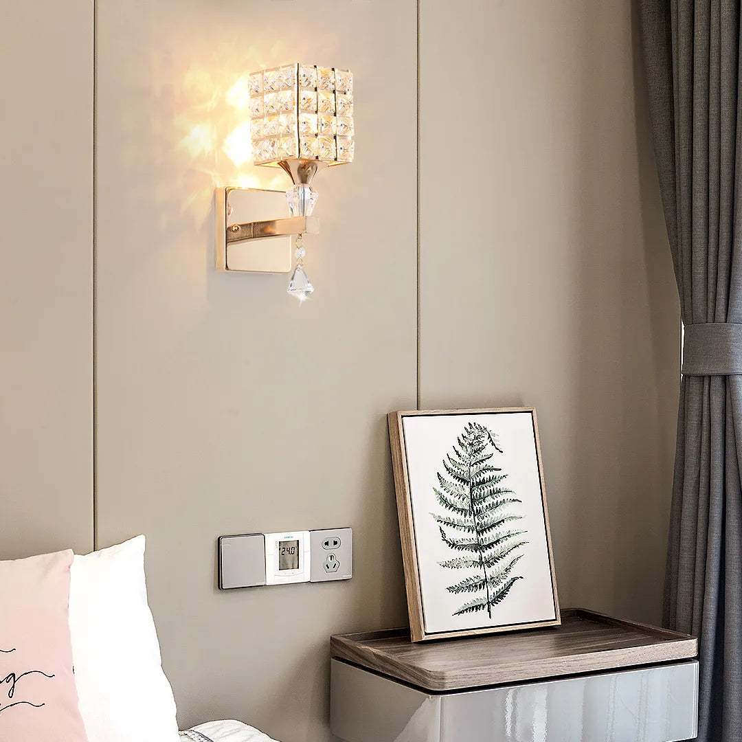Decorbites™ Kristall-LED-Wandleuchte für Wohnzimmer- und Schlafzimmerdekoration