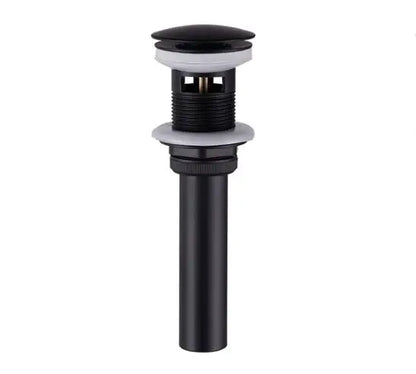 DecorBites™ Grey/Black Wash Basin Faucet Single Handle Mixer Tap Hot Cold Waterfall Brushed Gold